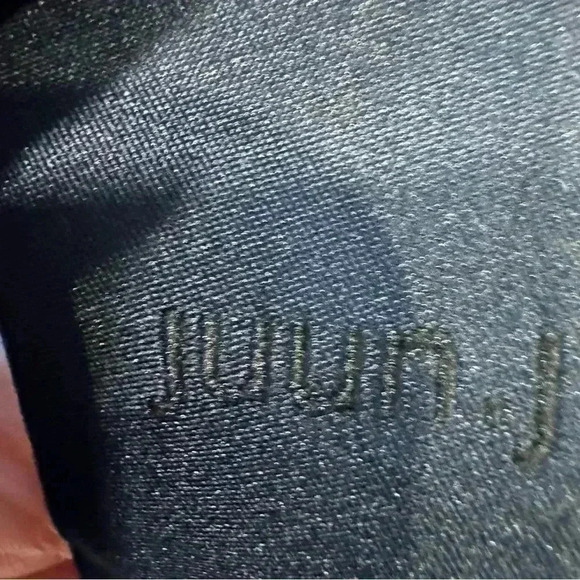 Juun.J Navy Blue Zippered Detail Button Down Shirt - Sz EU 46 US XL - Picture 10 of 12